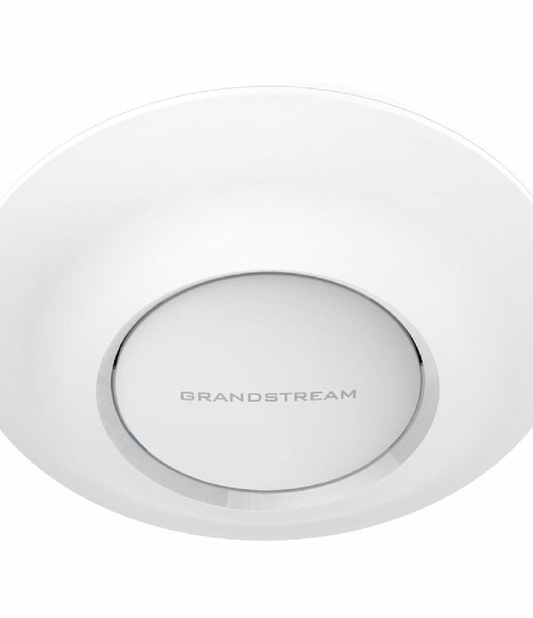 ACCESS POINT GRANDSTREAM GWN7615/ WIFI 5/ BANDA DUAL 2.4 Y 5G/ 1.75GBPS/ MU-MIMO 3X3/ USO INTERIOR/ COBERTURA DE 175 MTS/ ADMITE 200 DISPOSITIVOS/ 2 PTOS GIGABIT/ CONTROLADOR INTEGR/ SIN INYECTOR POE