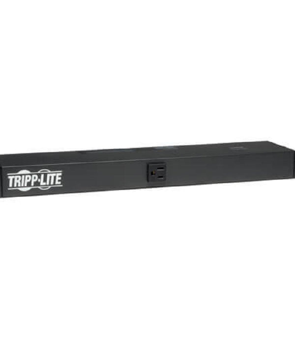 PDU TRIPP-LITE BASICO MONOFASICO DE 1.8 KW, 120V, 13 CONTACTOS NEMA 5-15-R, ENTRADA CLAVIJA NEMA 5-15-P, CABLE 4.57M 15 PIES, 1U DE RACK.