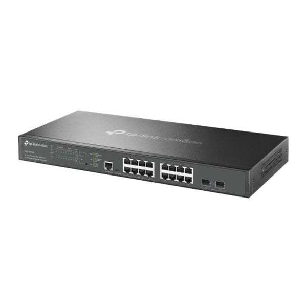 SWITCH | TP-LINK | SG3218XP-M2 | OMADA L2+ DE 16 PUERTOS A 2.5G Y 2 SFP+ A 10G | 8 POE+