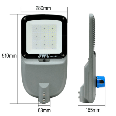 Luminario Urbano LED / 200W / Flujo Luminoso 32 000 lm / Fotocelda Integrada / Ángulo de Luz 105°-135° / IP65 / Vida Útil 50 000 h