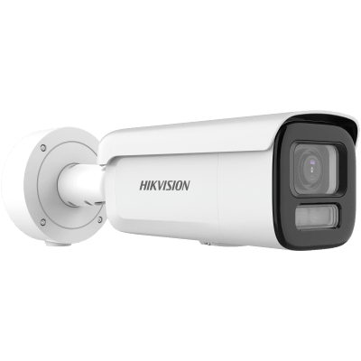 Cámara Bala IP / 4 Megapixel / Lente Mot. 2.8 a 12 mm / Dual Light 60 m (196.9 ft) / ColorVu 3.0 / WDR 130 dB / IP67 NEMA 4X
