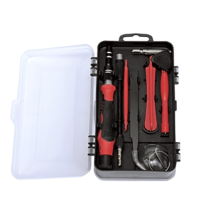 Juego de Reparación Electrónica / 115 Piezas / 98 Puntas de Precisión / Acero Cr-V / Estuche de Almacenamiento