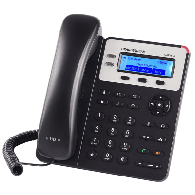 Teléfono IP / 2 Líneas SIP / Audio HD / PoE / Conferencia 3 Vías / Pantalla LCD 132x48
