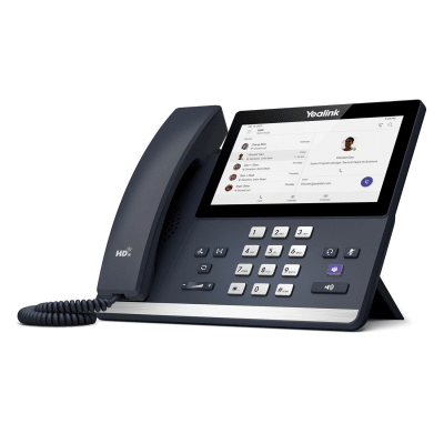Teléfono IP / Pantalla Táctil 7" / Android 13 / Bluetooth 5.2 / Wi-Fi Dual Band / PoE / Certificación Microsoft Teams