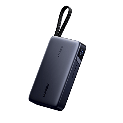 Power Bank / 20000mAh 72Wh / Salida 67W USB-C / PPS 5-21V 3.2A / UFCS 33W / Carga Rápida 65W / PC+ABS V-0