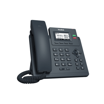 Teléfono IP / 2 Líneas SIP / Pantalla LCD 2.3" / PoE / Conferencia 5 Participantes / HD Voice