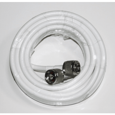 Jumper Coaxial / Conectores N Macho / 6 m (19.69 ft) / Blindaje >90 dB / 50 Ohm / LMR300 Equivalente