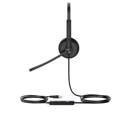 Auricular USB Monoaural / Cancelación de Ruido Pasiva / USB-A Plug-and-Play / Indicador de Ocupado / Active Protection / Compatible Windows y Mac