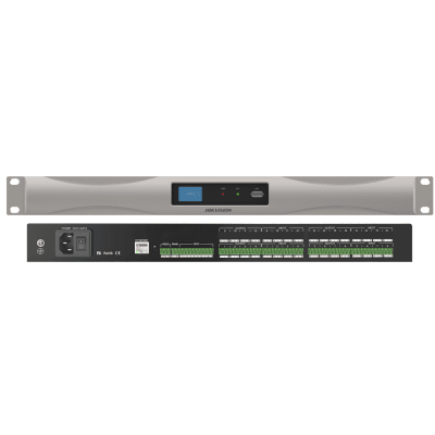 Procesador de Audio Digital / 8 Entradas / 8 Salidas / DSP 32-bit / Conversión 24-bit/48 KHz / 100 Escenas / Matriz de Mezcla