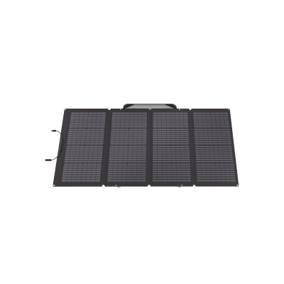 Panel Solar Bifacial / 220W Frontal + 155W Trasera / IP68 / Ajuste de Ángulo / Cable XT60 a MC4 / Portátil y Flexible