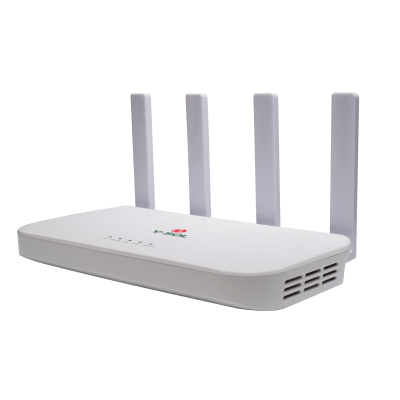 ONU con Wi-Fi 6 / 4 Puertos Gigabit / PON SC/UPC / AX1500 / Doble Banda / 4 Antenas 5 dBi / 12V 1.5A