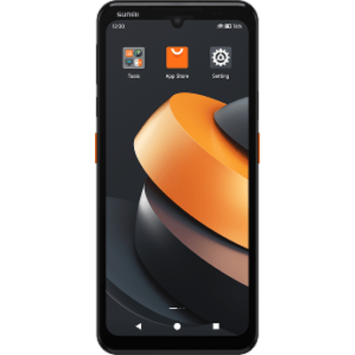 Terminal Móvil Inteligente / Octa-Core 2.2 GHz / Pantalla 6.75" HD+ IPS / 4 GB RAM + 64 GB ROM / IP68 / NFC Dual-Sided / Wi-Fi Dual-Band / Android 14