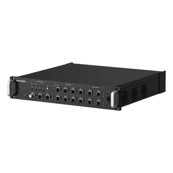 Amplificador de Red / 4 Zonas 250W / Salida 100V/70V / Bluetooth 5.0 / Entrada de Alarma / Síntesis de Voz TTS