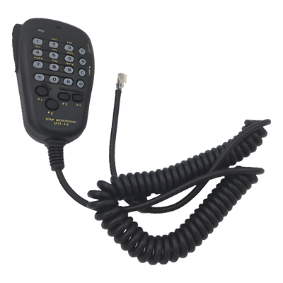Micrófono para Radio Móvil / Conector RJ-45 de 6 Pines / Teclado Retroiluminado / IP54 / Cable Kevlar 40 kg