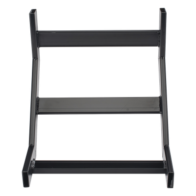 Curva Vertical Interior 90° / Escalera Tubular 1.5' x 12' / Radio 12' (39.4 ft) / Acero con Epóxico Negro / Incluye Accesorios de Instalación