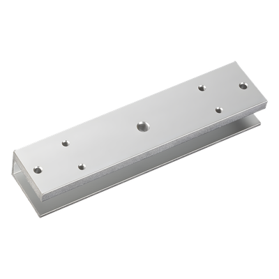 Montaje en U para Puerta de Vidrio / Sin Perforación / Puertas 8 a 15 mm / 130x41x28 mm / 0.24 kg