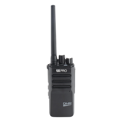 Radio Portátil DMR / UHF 400-470 MHz / 64 Canales / 4 Zonas / Cifrado Digital / 5W / USB-C