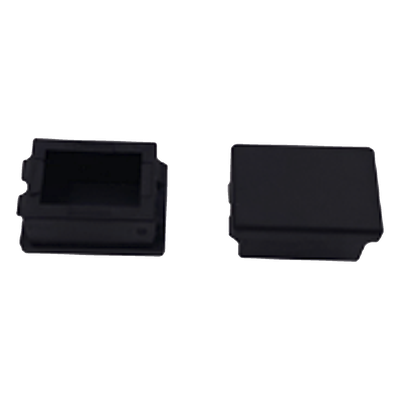 Inserto Ciego para Placas Acopladoras / Compatible SC LC APC PC/UPC / Bolsa 100 Pcs / Color Negro