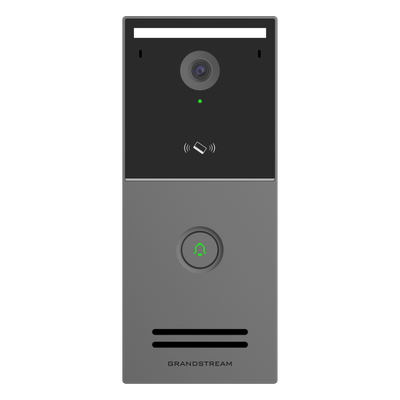 Videoportero IP Inteligente / 2K Ultra HD / Ángulo 127° / IA ISP con Análisis de Comportamiento / Lector RFID Dual 13.56 MHz y 125 kHz / NFC / BLE 5.0 / PoE / IP66 / IK10