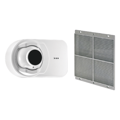 Detector de Humo por Haz Óptico Reflectante / Alcance 5 a 100 m (16 a 328 ft) / Direccionable / Compensación Automática de Polvo / Alineación LED / Tolerancia a Movimiento Estructural ±1°