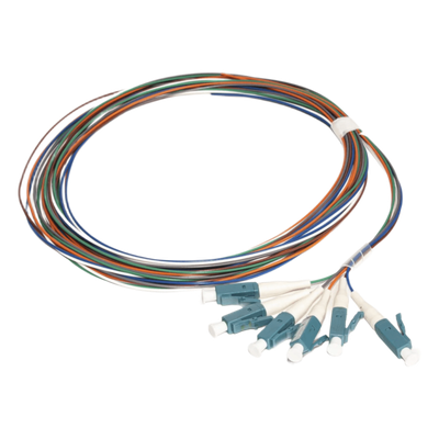 Kit de Pigtails / 6 Hilos / LC / OM3 50/125 / 900um / 1 Metro (3.28 Pies)