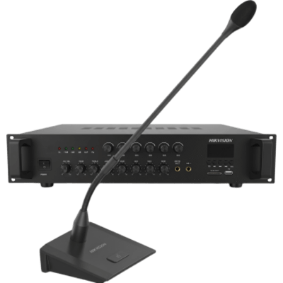 Kit de amplificador de Audio + Micrófono | Voceo | Música ambiental  | 120 watts