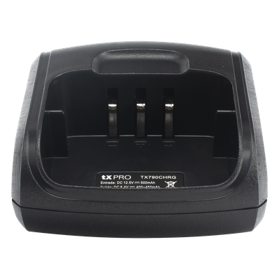 Cargador de Escritorio / Carga Múltiple / Baterías LB90L / Indicadores LED / Diseño Compacto