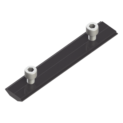 Conector de empalme / Riel 5 y 8 / Aluminio anodizado / Ensamblaje rápido