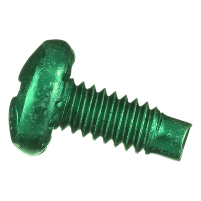 Tornillo de Unión a Tierra para Rack / #12-24 / 1/2 Pulgada / Cabeza Combinada PH3/Ranura / Acero Galvanizado / RoHS / Bolsa 100 Piezas