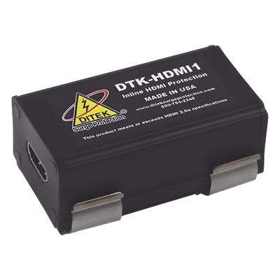 Protector HDMI / 2.0a y HDCP 2.2 / 4K UHD 60Hz / Carcasa Aluminio Blindada / 63x35x25 mm / 2.5x1.4x1.0 in