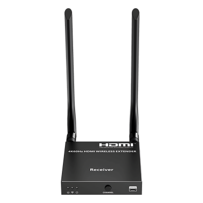 Receptor Inalámbrico HDMI / 4K@60Hz 4096x2160 / Tecnología ipcolor STREAM / Banda 5G 5.18-5.24 GHz / Alcance 50 m (164 ft) / 1 a 4 Conexiones Simultáneas