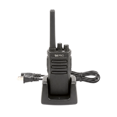 Radio Portátil Analógico / VHF 136-174 MHz / 5W / 16 Canales / Scrambler de Voz / VOX / Batería 2500 mAh
