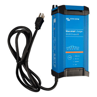 Cargador de Baterías Inteligente / 24V / 16A / 6 Etapas / Bluetooth / Eficiencia 93% / IP22 / Plomo-ácido y Litio