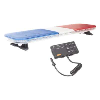 Barra de Luces LED / 47" / 88 LEDs Hyperlux / Rojo/Azul / Control de Tráfico / IP65 / 12A Máx