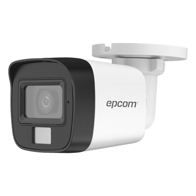 Cámara Bala TURBOHD / 2 Megapixel / Dual Light 30 m (98.4 ft) IR + 20 m (65.6 ft) Luz Blanca / Audio Bidireccional / IP67 / 105°