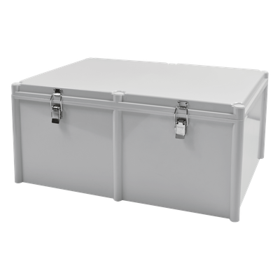 Gabinete Plástico para Exterior / IP65 / 560 x 380 x 265 mm / ABS / -20 a 60°C / Cierre por Broche