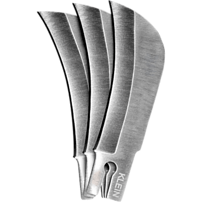 Cuchilla de Repuesto Tipo Hawkbill / Acero Inoxidable 440A / Paquete de 3 Unidades / Para Navaja Multiusos 44218