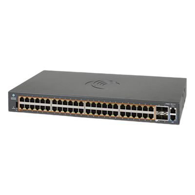 Switch Gestionable / 48 Puertos Gigabit PoE+ / 4 SFP+ 10 Gbps / 176 Gbps Throughput / Layer 2+ / PoE++ 60W