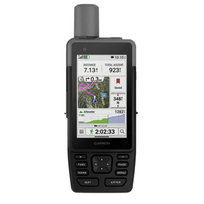 Navegador GPS Portátil / GNSS Multibanda / Pantalla TFT Transflectiva 3.5" / IP67 / MIL-STD-810 / Autonomía 145 Horas / 64 GB / MicroSD 1 TB
