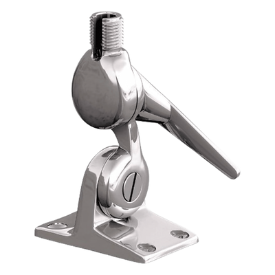 Soporte de Montaje de Cremallera / Acero Inoxidable / Diseño sin Tuercas / Dientes de 5° / Liberación Rápida / Rosca 1"-14 / Superficies Inclinadas