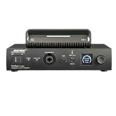 Kit Amplificador y Streamer / 100W / 70V/100V / DSP 24-bit/48kHz / PoE o USB-C / HDMI eARC / Bluetooth LE Audio / Wi-Fi / Control4-Crestron-Savant