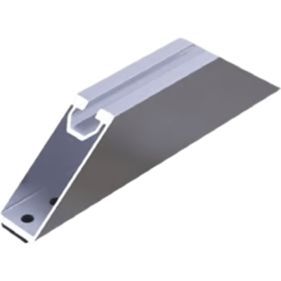 Accesorio de Sujeción Coplanar / Aluminio Serie 6000 / 120 g / Cinta Aislante EPDM / Techos de Lámina Trapezoidal