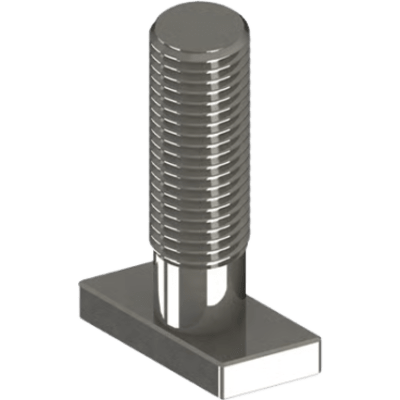 Perno de Montaje Solar / Acero Inoxidable / Rosca M8 / 30 mm / Compatible con N Rail 4.72 y M2 / 12.26 g