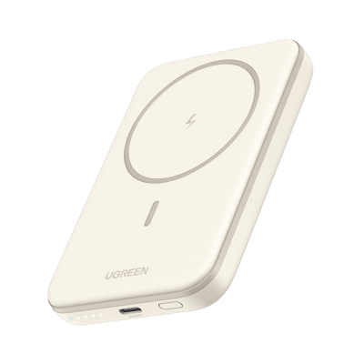 Power Bank MagSafe / 5000 mAh / Carga Inalámbrica 15W / USB-C / Protección Inteligente / 140 g / Compatible iPhone 15/14/13/12