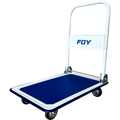 Carro Plataforma Plegable / Capacidad 300 kg / Acero Reforzado / Ruedas TPR 5