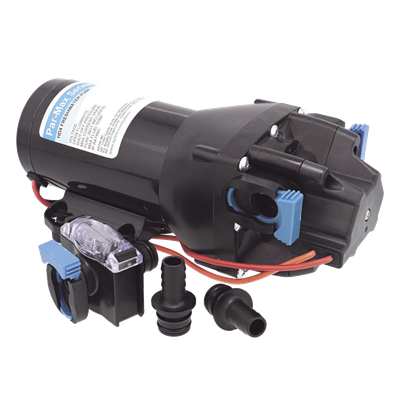 Bomba Diafragma Marina / 12 V / 4 GPM / 40 PSI / Autocapado 2.4 m (7.9 ft) / IPX6