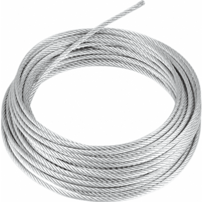 Rollo o carrete de 200 Metros de Retenida de 3/16" de Alta Resistencia, Galvanizado clase A.
