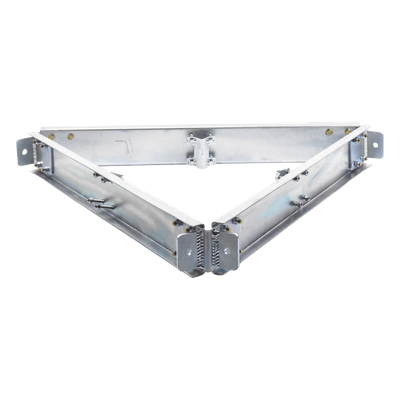 Estabilizador de Torre / Acero Galvanizado por Electrólisis / 6 Puntos de Sujeción / Antitorsión / Compatible STZ-45 / Cara 90 cm