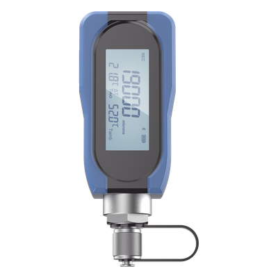 Medidor de Vacío Digital / Rango 0-19000 Micrones / Precisión ±10% / Pantalla LCD Retroiluminada / USB-C / Detección H₂O / 8 Unidades de Medida