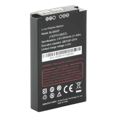 Batería de Repuesto / 3,000 mAh / 3.8 VCD / Compatible con Radio RG360 / Diseño Robusto
